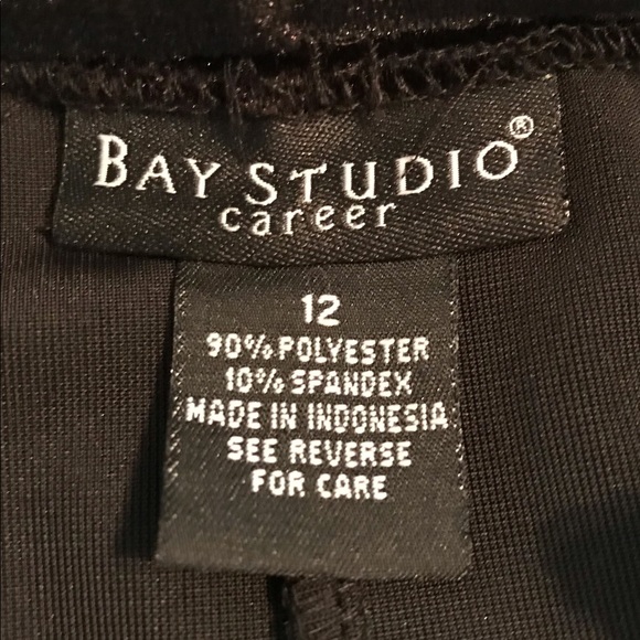 Black Velvet Pants - Picture 2 of 3